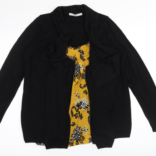 George` Womens Black   Cardigan Jumper Size 10  - blouse front