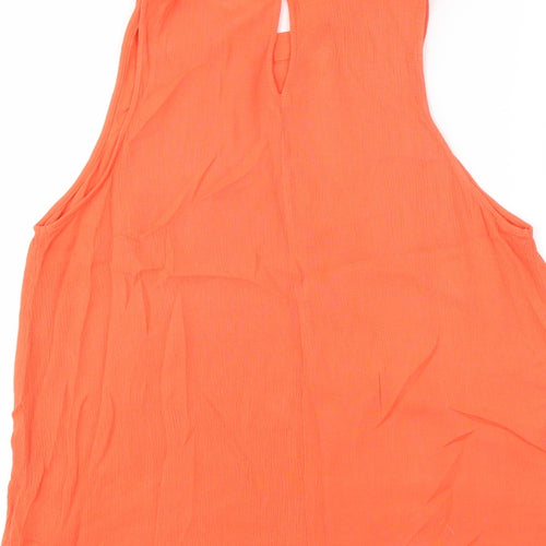 elodie Womens Orange   Basic Tank Size M