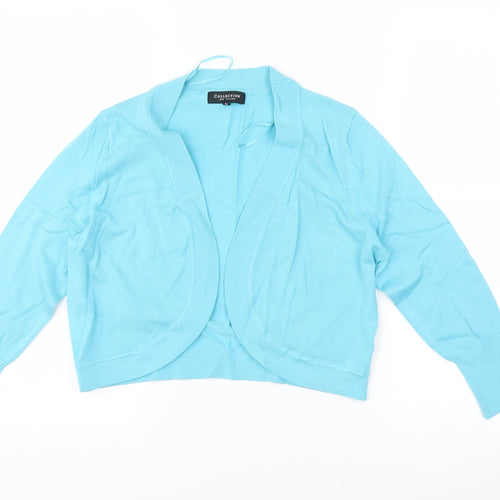 Debenhams Womens Blue   Shrug Jumper Size 12