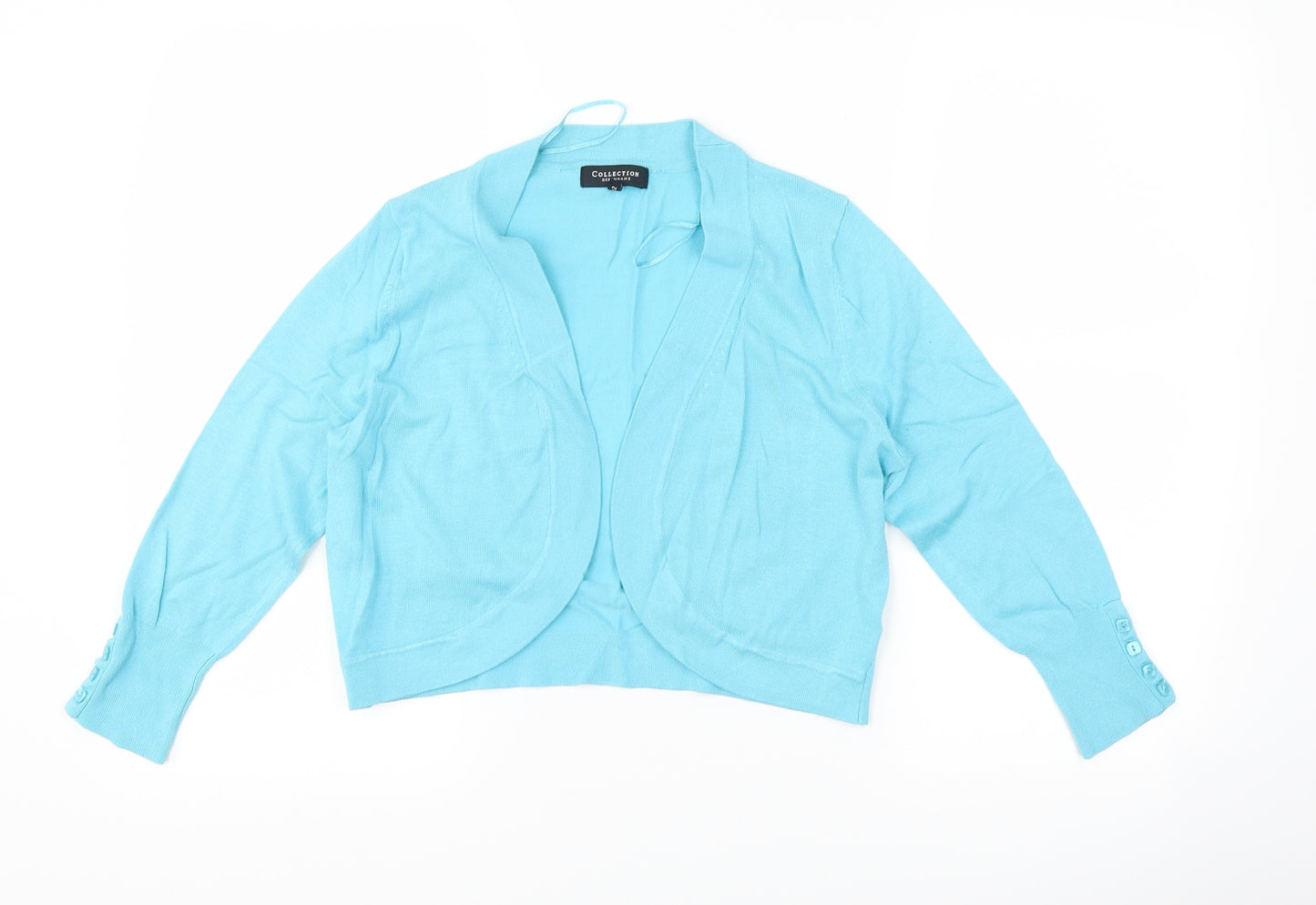 Debenhams Womens Blue   Shrug Jumper Size 12