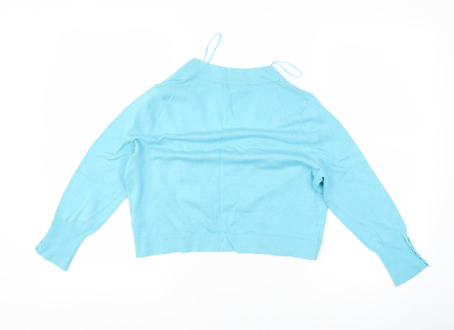 Debenhams Womens Blue   Shrug Jumper Size 12