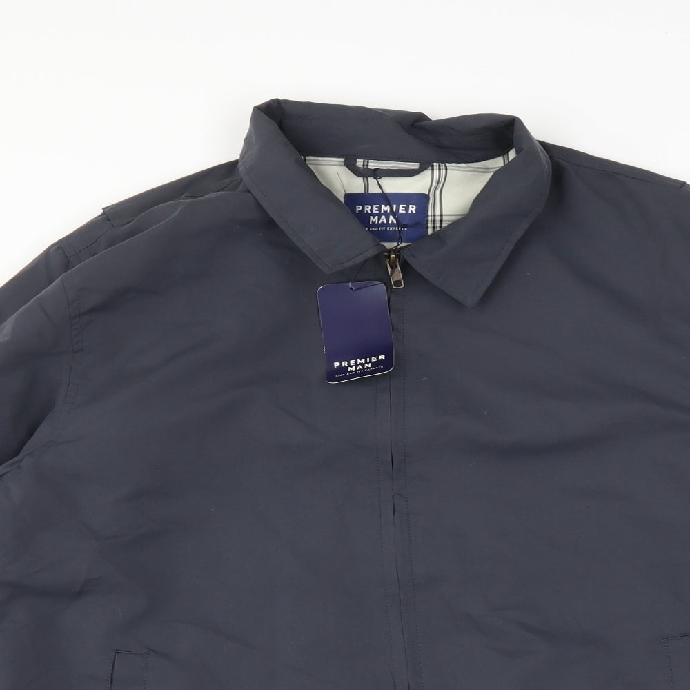 premier man Mens Grey   Jacket  Size M
