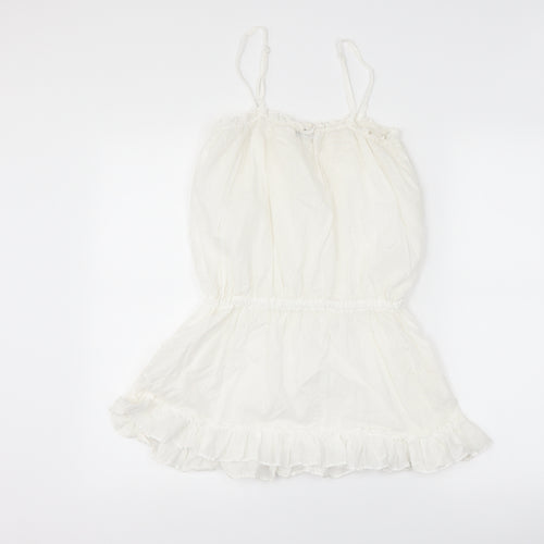 denim co Womens White   Camisole Tank Size 10