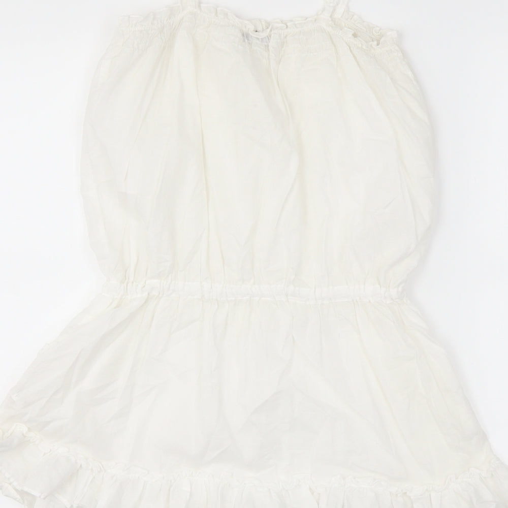 denim co Womens White   Camisole Tank Size 10