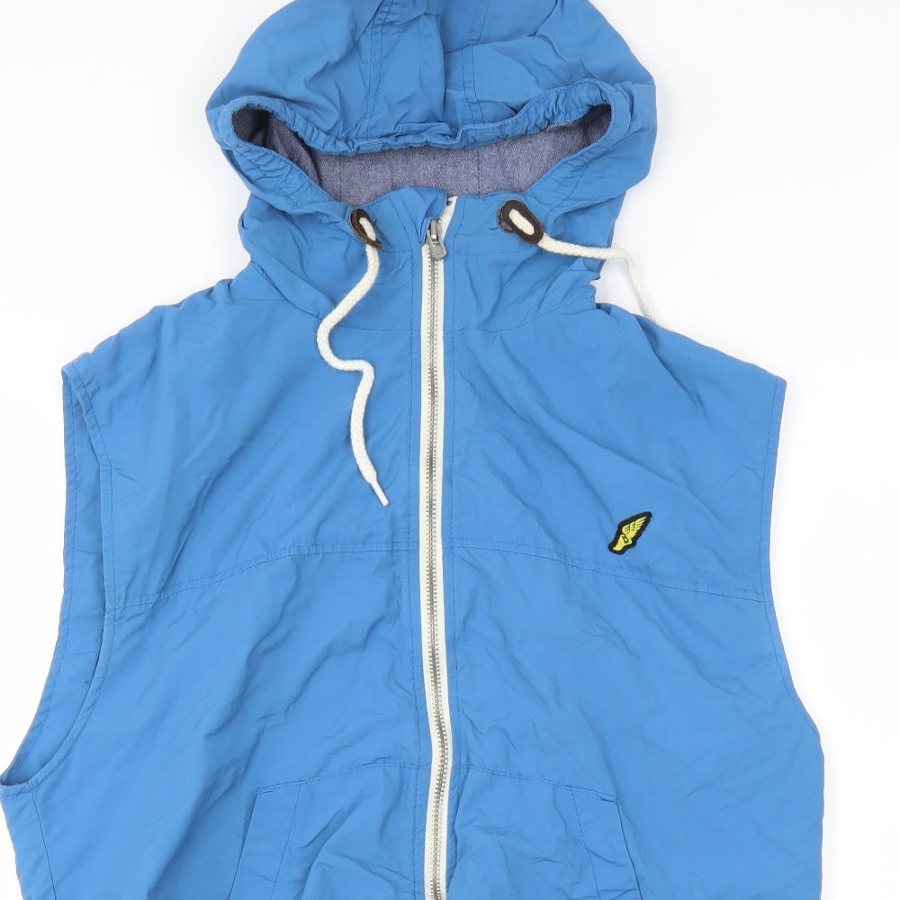 Brookhaven Mens Blue   Gilet Coat Size L