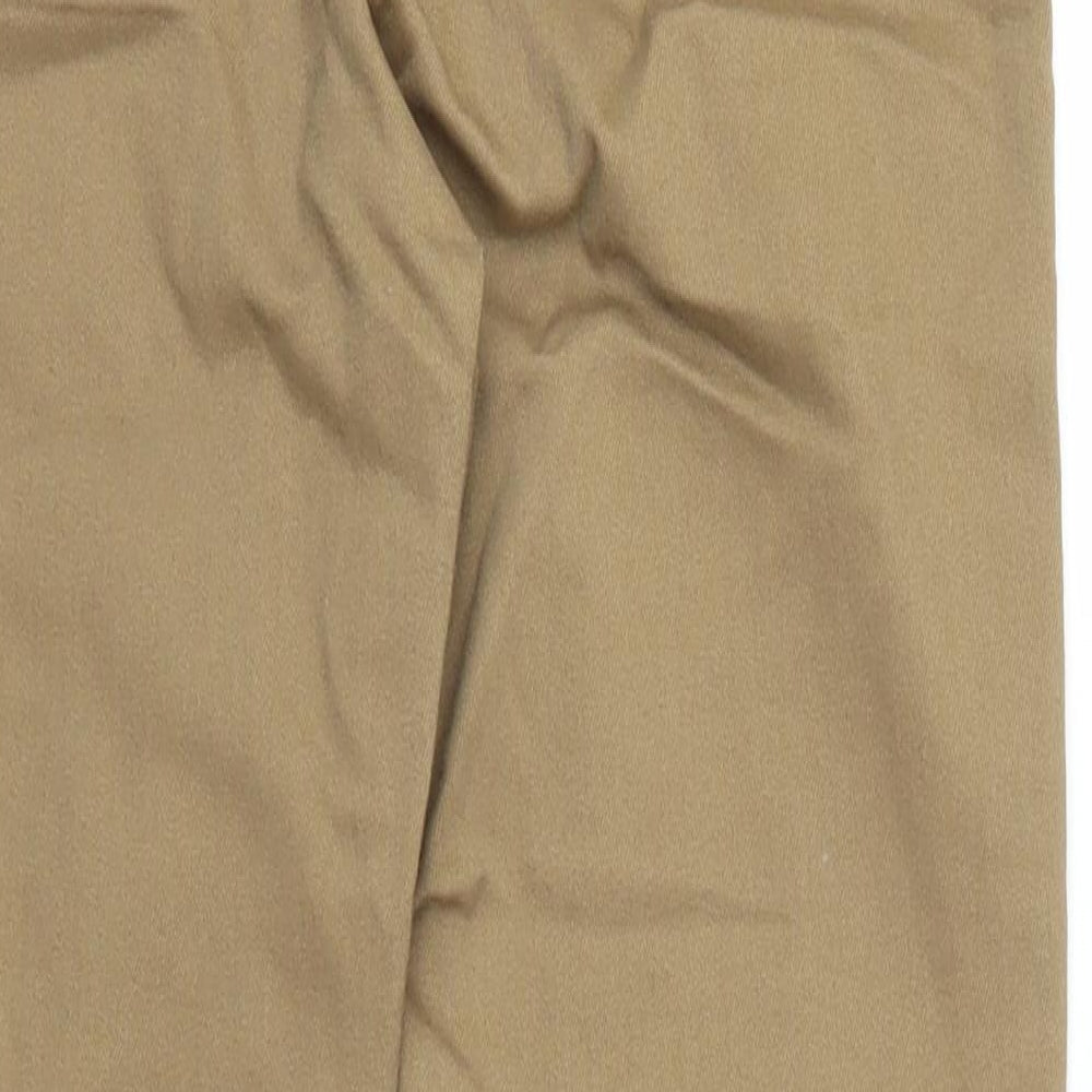 H&M Womens Brown   Chino Trousers Size 10 L25 in