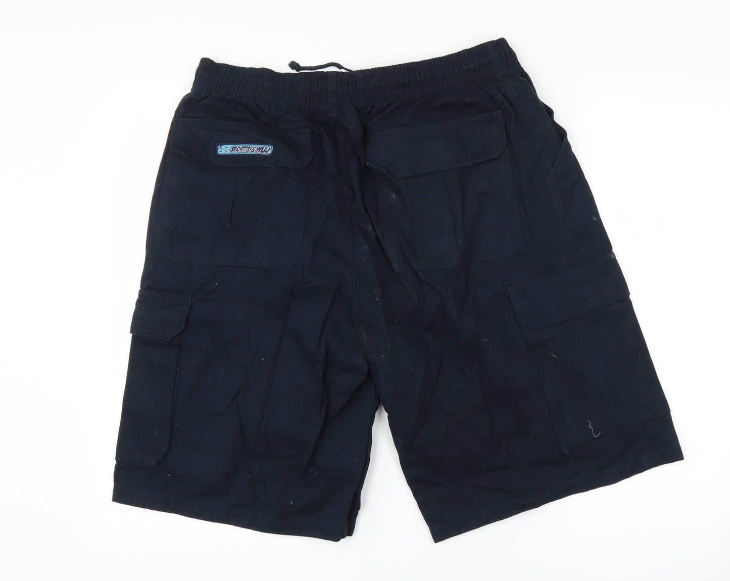Casual Wear Mens Blue   Cargo Shorts Size 2XL