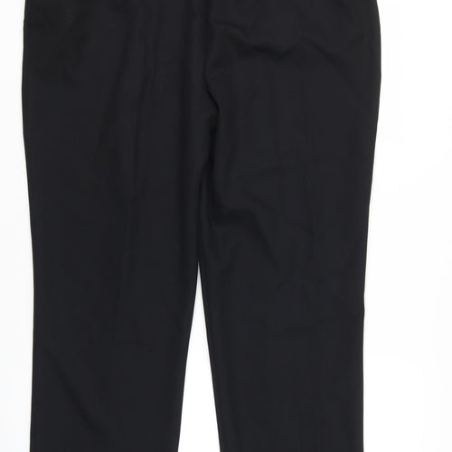 Papaya Womens Black   Trousers  Size 16 L29 in