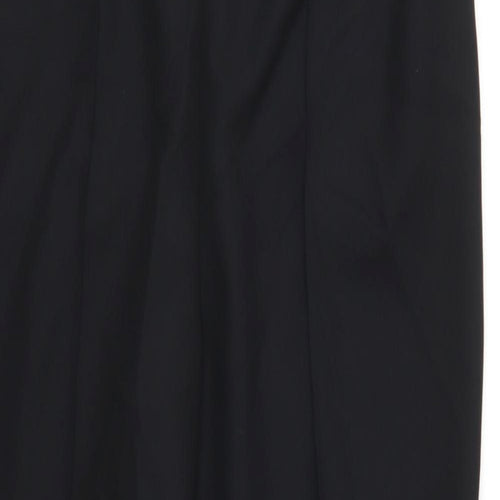 Papaya Womens Black   Trousers  Size 16 L29 in