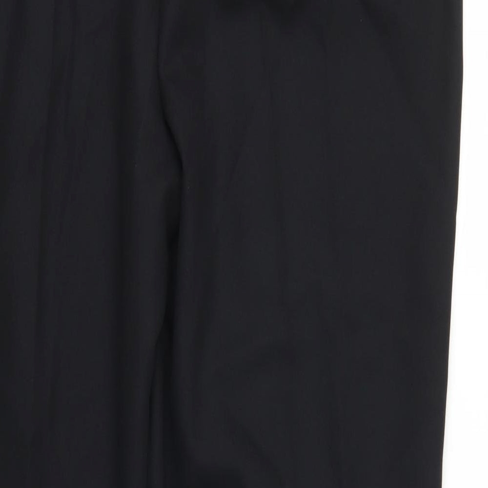 Papaya Womens Black   Trousers  Size 16 L29 in