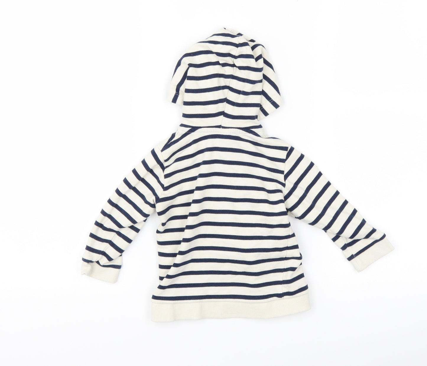 H&M Baby White Striped  Jacket  Size 12-18 Months