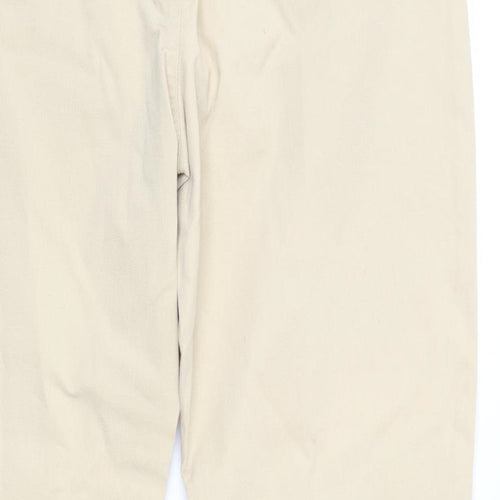 Marks and Spencer Womens Beige   Trousers  Size 16 L28 in