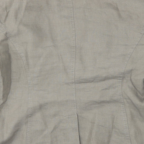 Per Una Womens Grey   Jacket Suit Jacket Size 12