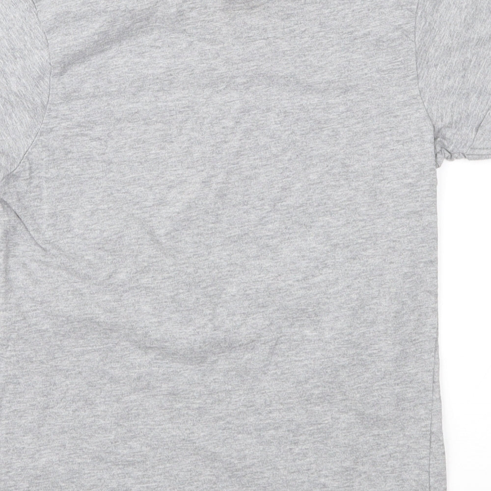 George Boys Grey  Jersey Basic T-Shirt Size 6-7 Years