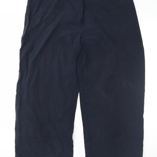 JFW Womens Blue   Cropped Trousers Size 14 L23 in