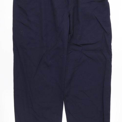 Preworn Womens Black   Trousers  Size 16 L28 in