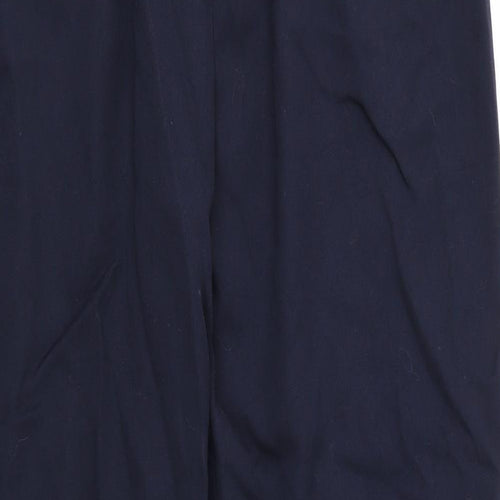 Preworn Womens Black   Trousers  Size 16 L28 in