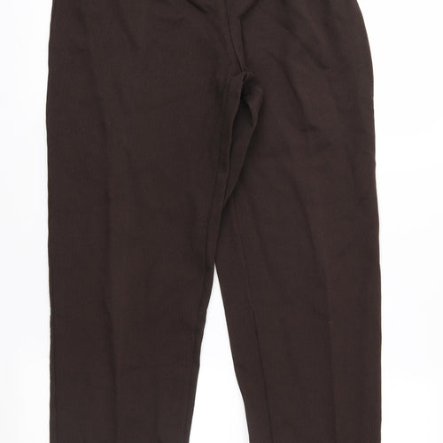 Bonmarché Womens Brown   Trousers  Size S L28 in