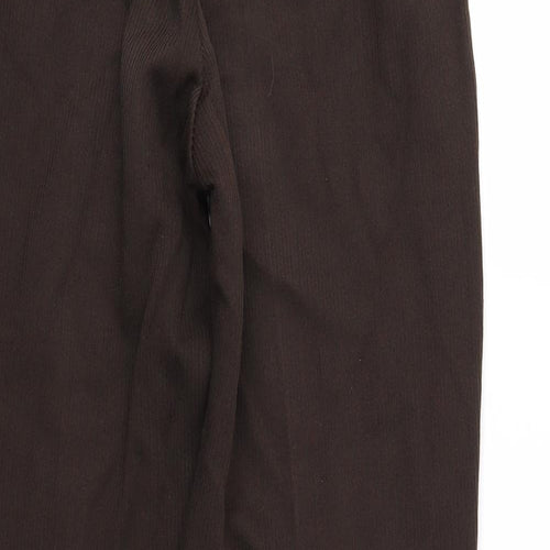 Bonmarché Womens Brown   Trousers  Size S L28 in