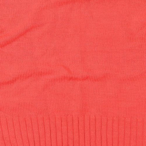 George Womens Red  Knit Pullover Jumper Size M