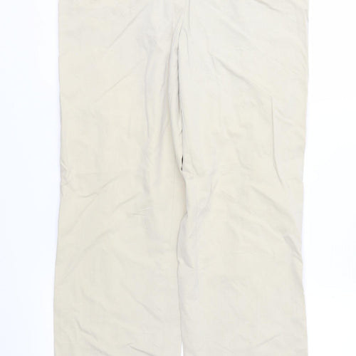 Wichele Womens Beige   Trousers  Size 14 L31 in
