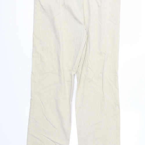 Wichele Womens Beige   Trousers  Size 14 L31 in