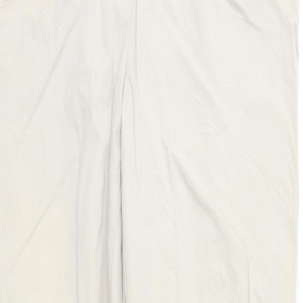 Wichele Womens Beige   Trousers  Size 14 L31 in
