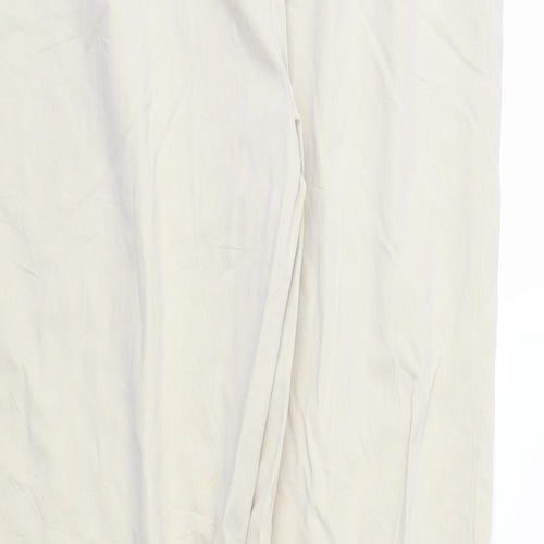Wichele Womens Beige   Trousers  Size 14 L31 in