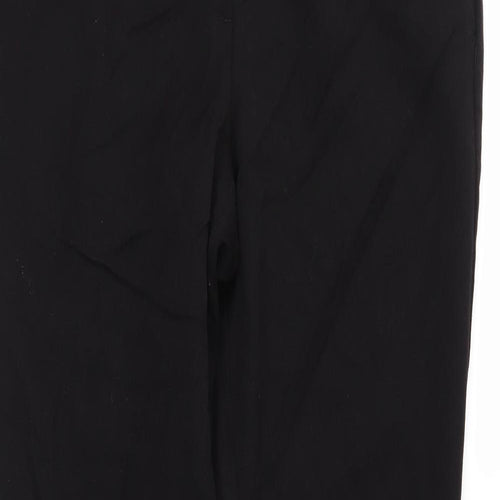 F&F Womens Black   Trousers  Size 10 L30 in