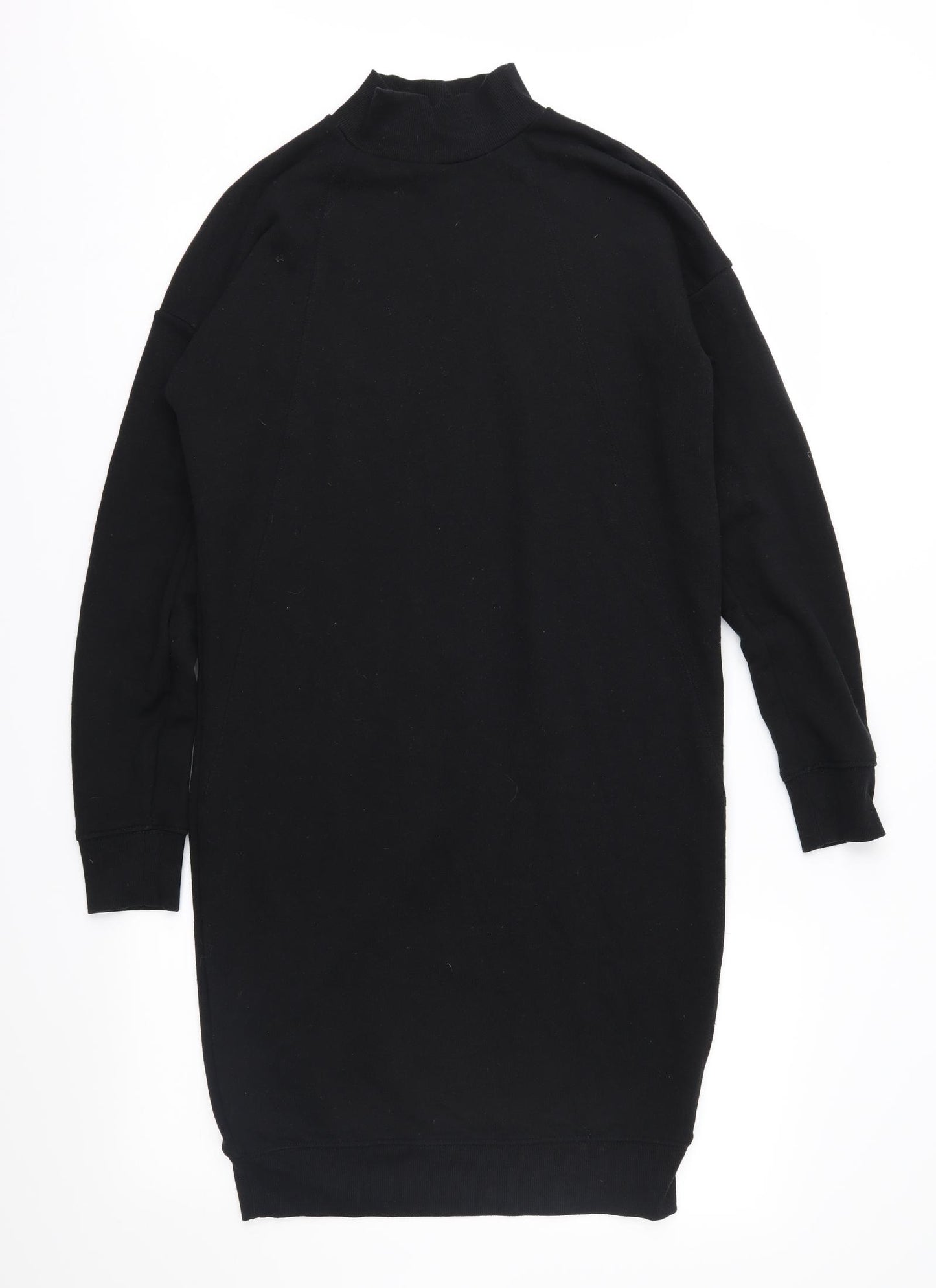 NEXT Womens Black   Shift  Size 8  - sweatshirt dress