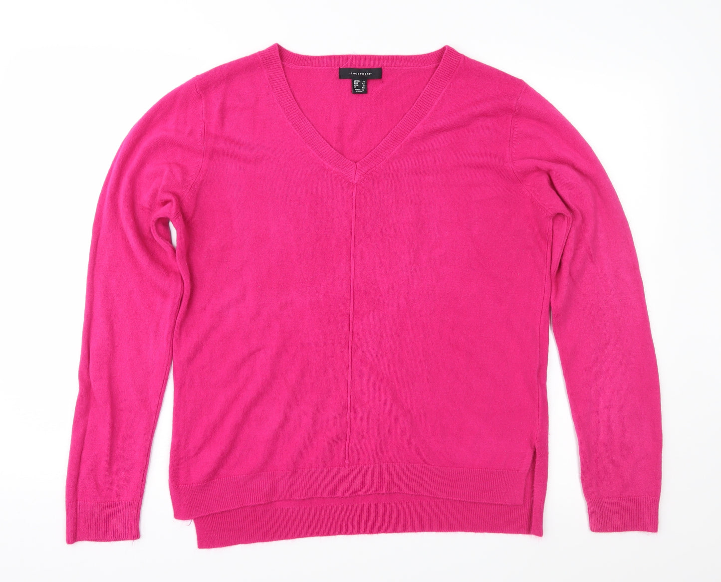 Atmosphere Womens Pink  Knit Pullover Jumper Size 14