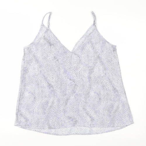 NEXT Womens Purple Geometric  Camisole Blouse Size 10