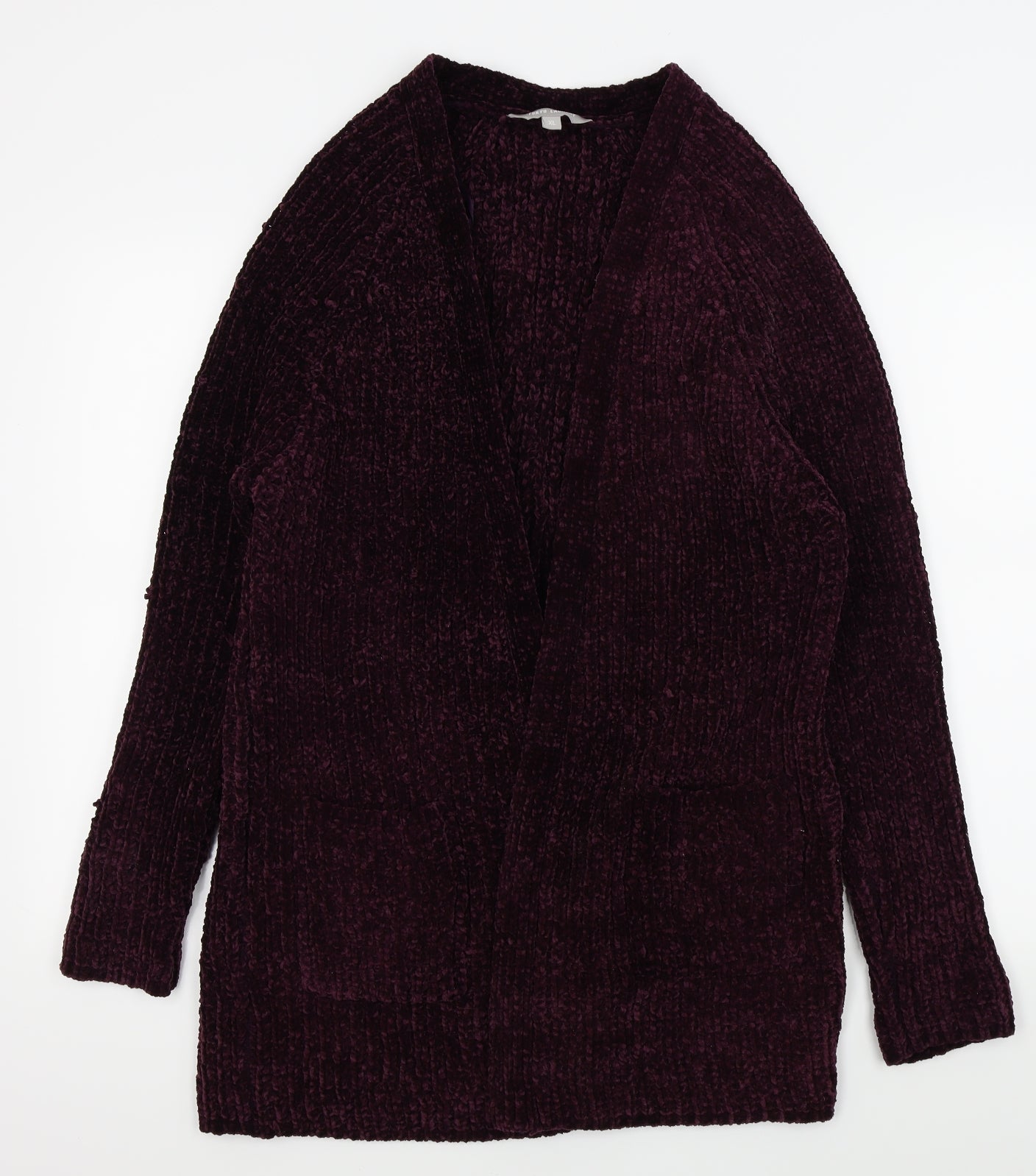 Tokyo Laundry Womens Purple   Cardigan Jumper Size XL