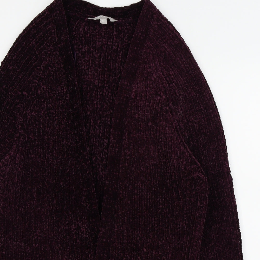 Tokyo Laundry Womens Purple   Cardigan Jumper Size XL