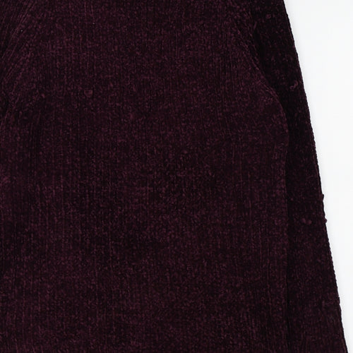 Tokyo Laundry Womens Purple   Cardigan Jumper Size XL