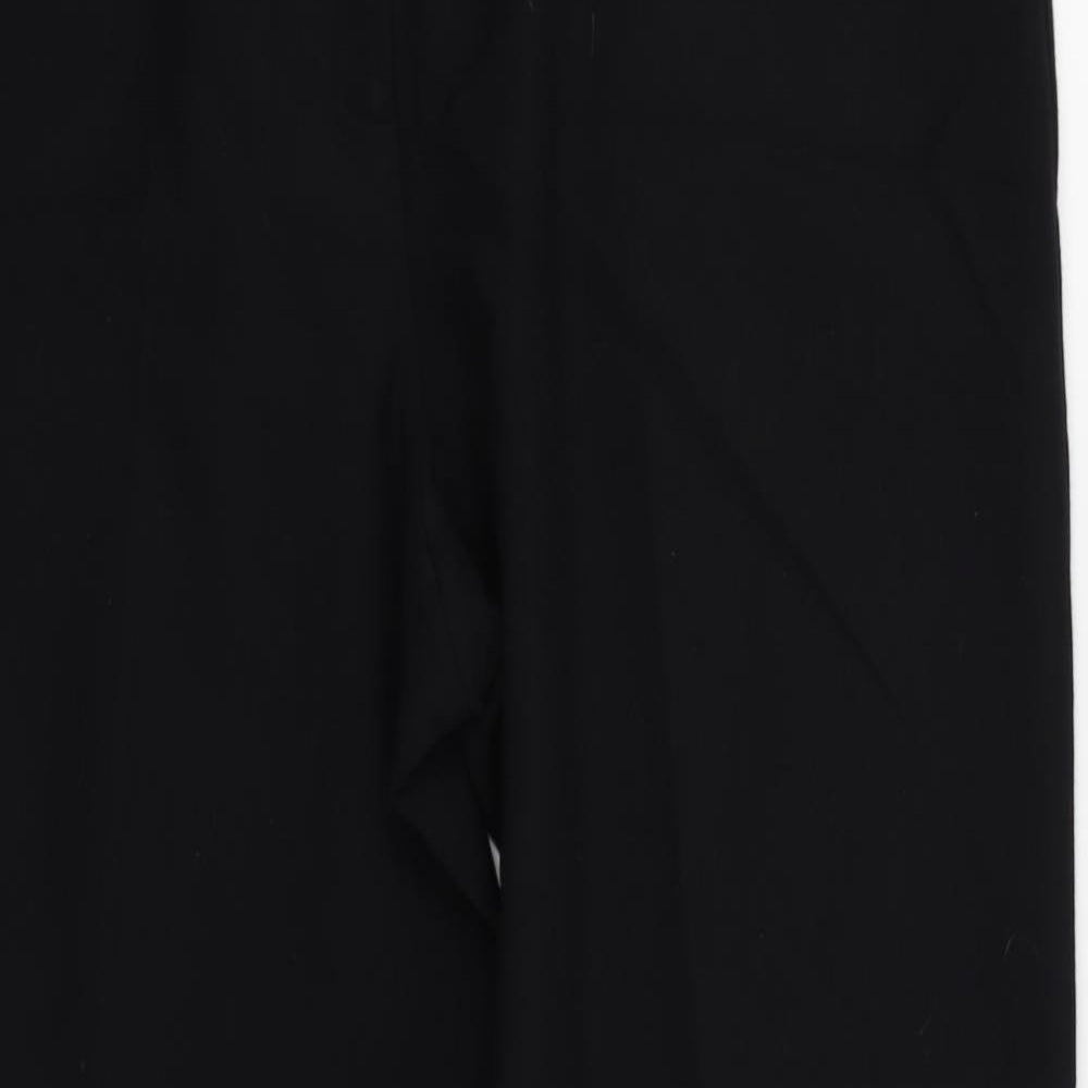 M&S Womens Black   Trousers  Size 18 L29 in