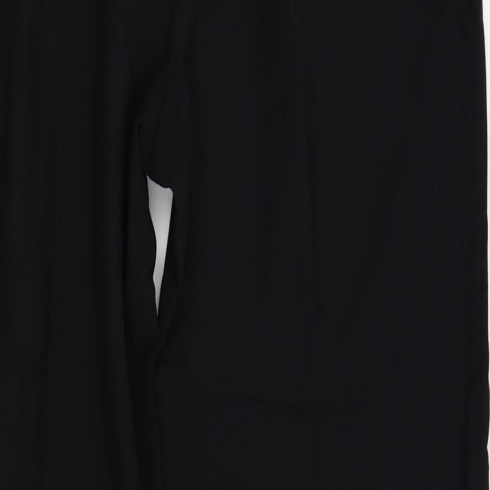 M&S Womens Black   Trousers  Size 18 L29 in
