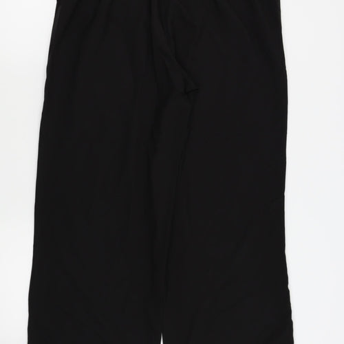 Evans Womens Black   Trousers  Size 16 L28 in