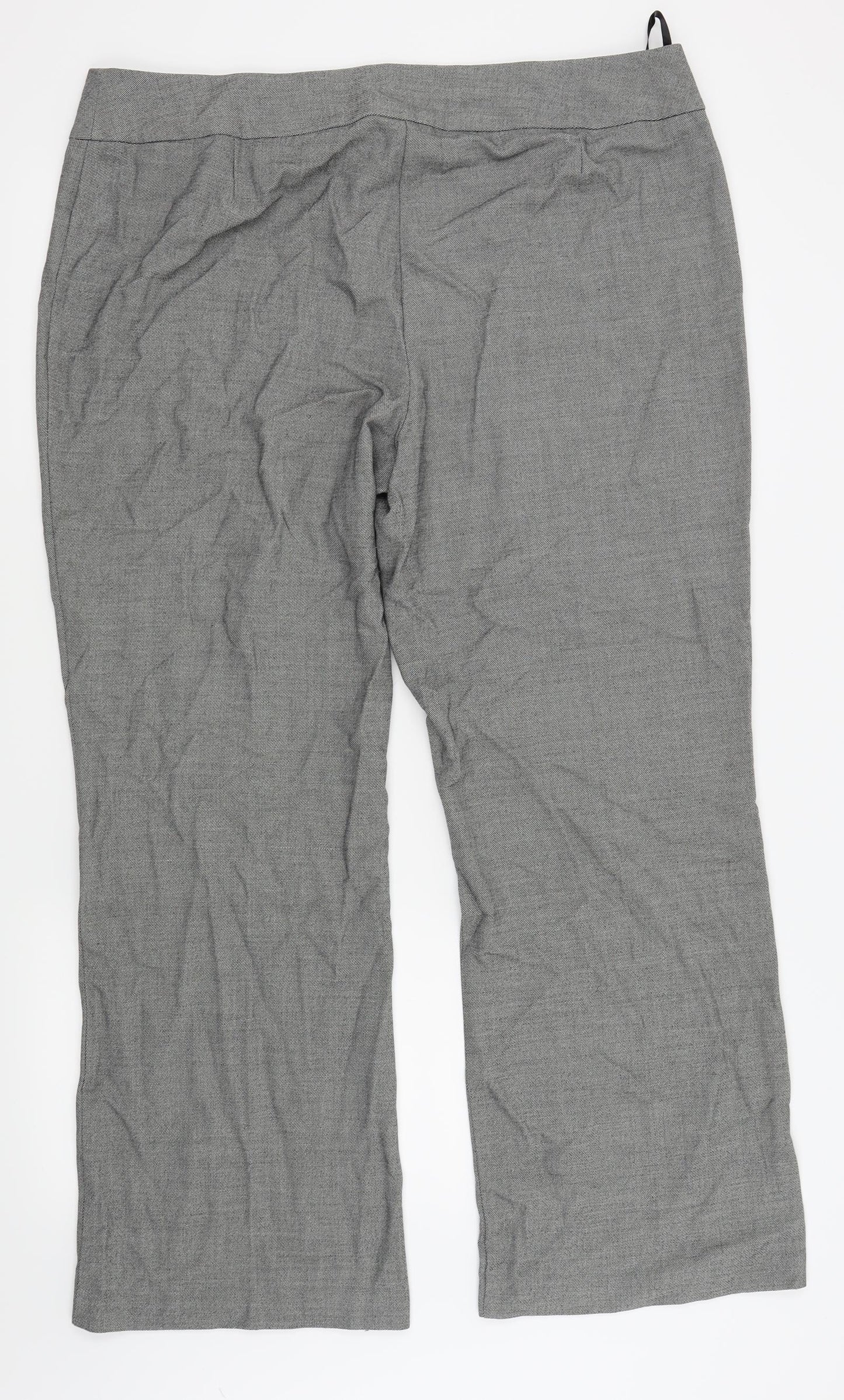 Preworn Womens Grey   Trousers  Size 20 L28 in