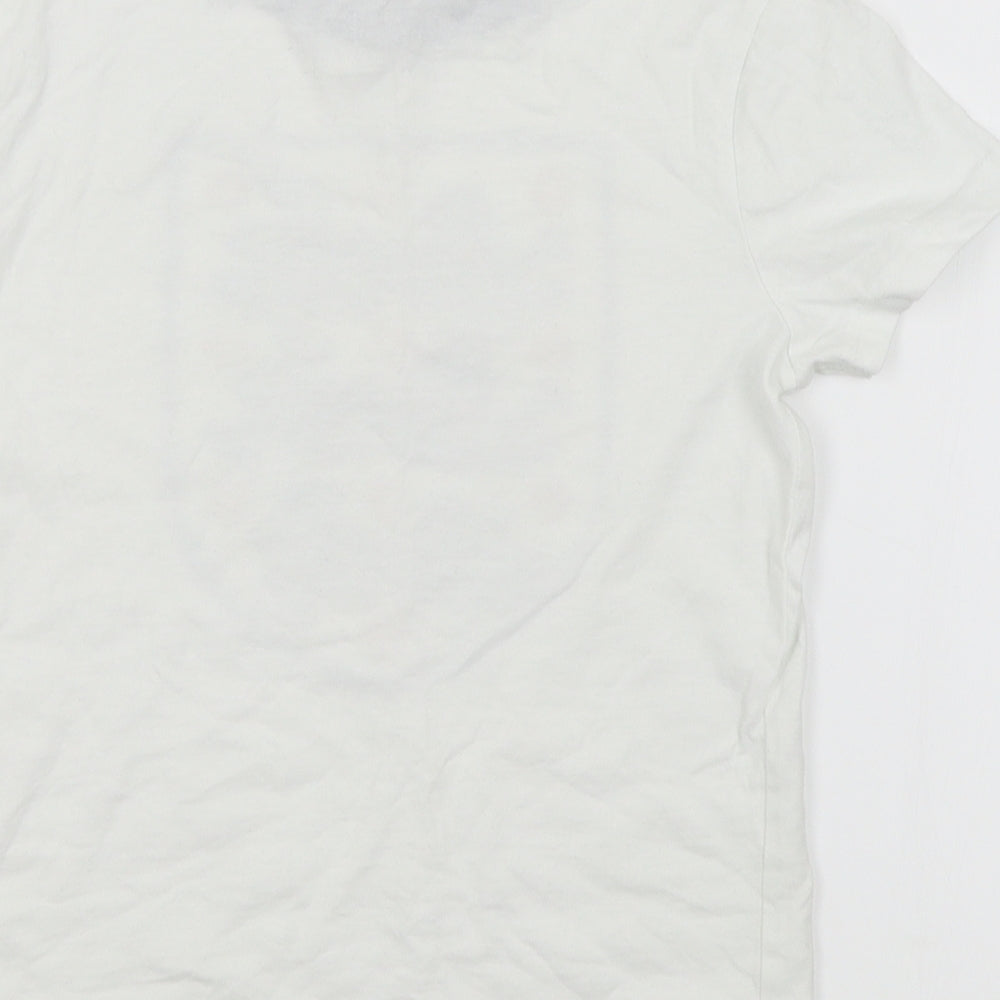 Primark Boys White   Basic T-Shirt Size 8-9 Years  - england T-SHIRT