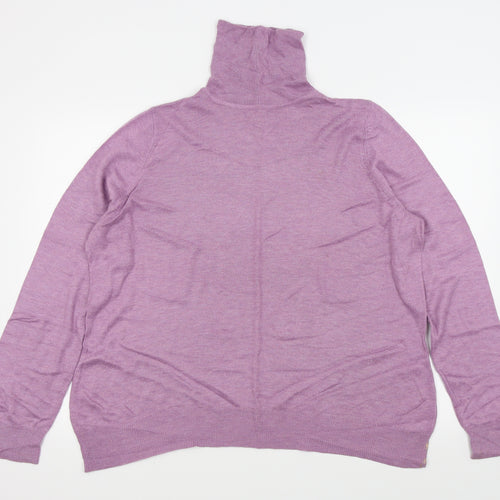 BHS Womens Purple   Basic T-Shirt Size 20