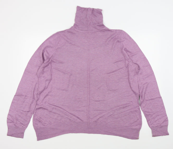 BHS Womens Purple   Basic T-Shirt Size 20