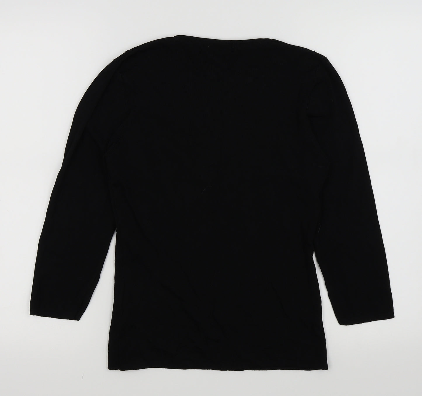 Whisper Womens Black   Pullover Jumper Size M