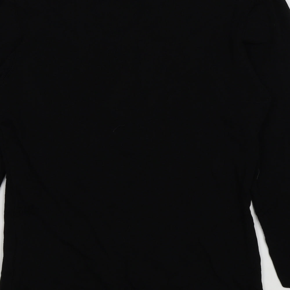 Whisper Womens Black   Pullover Jumper Size M