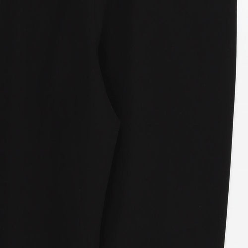 Asda George Womens Black   Trousers  Size 12 L24 in