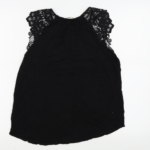 H&M Womens Black   Basic T-Shirt Size M