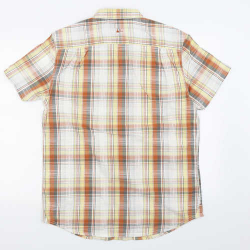 montaray Mens Multicoloured Check   Button-Up Size M