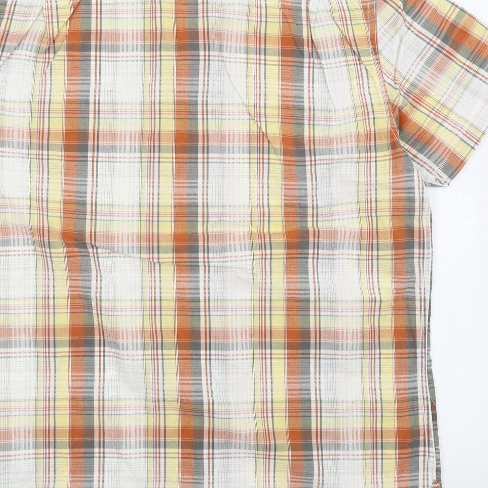 montaray Mens Multicoloured Check   Button-Up Size M