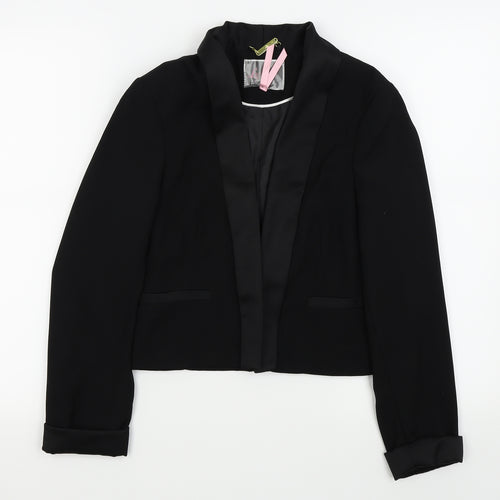 LIPSY LI MITED Womens Black   Jacket Blazer Size 10
