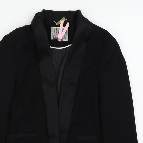 LIPSY LI MITED Womens Black   Jacket Blazer Size 10